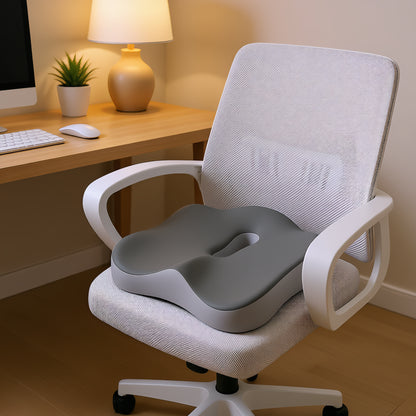 Coussin de Siège Ergonomique — Mousse à Mémoire de Forme