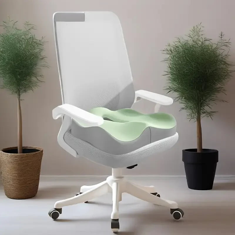 Coussin de Siège Ergonomique — Mousse à Mémoire de Forme