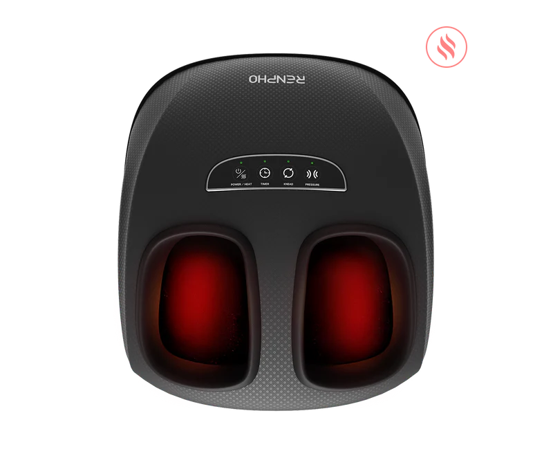 Masseur de Pieds Électrique Shiatsu – Chaleur & Compression d'Air