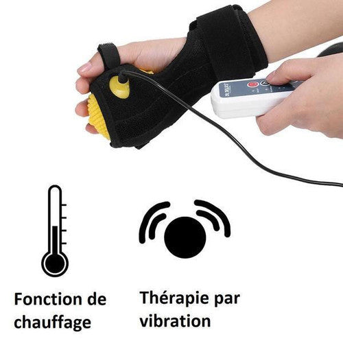 Balle Massante Électrique Chauffante – Rééducation Main & Doigts
